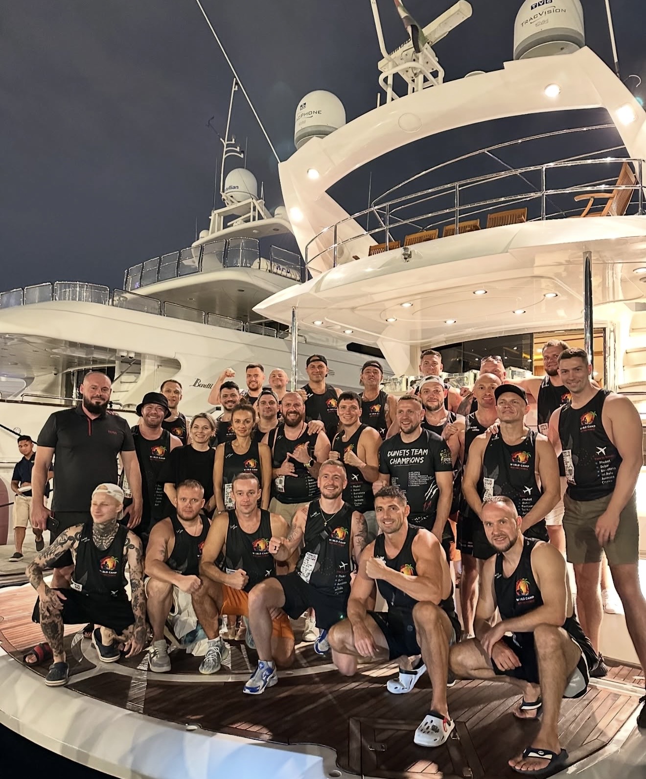 Участники Dunets Team Camp в Дубае